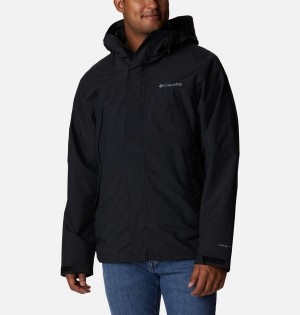 Columbia Canyon Meadows Omni Heat Infinity Interchange Insulated Men's Puffer Jacket Black | KXEABM-645