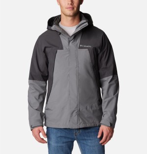 Columbia Canyon Meadows Omni Heat Infinity Interchange Insulated Men's Puffer Jacket Grey | FIPKHZ-641