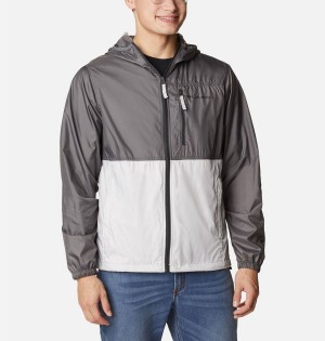 Columbia Carbon Hill Packable Men's Windbreaker Grey | ZCQUBE-794