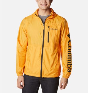 Columbia Carbon Hill Packable Men's Windbreaker Yellow | UVBACD-521
