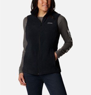 Columbia Castle Dale Fleece Women's Vest Black | BAJKXP-657