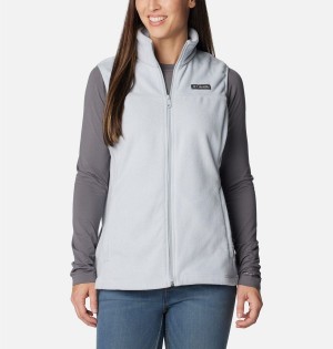 Columbia Castle Dale Fleece Women's Vest Grey | JYTFGD-451