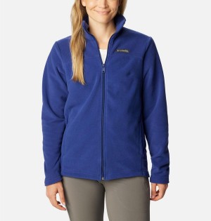 Columbia Castle Dale Full Zip Women's Fleece Jacket Blue | DSAROV-081