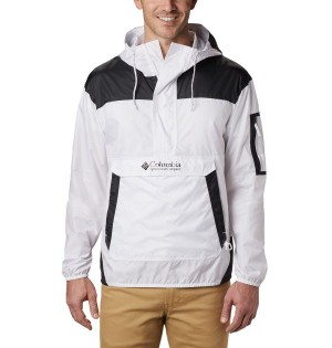 Columbia Challenger Men's Windbreaker White | EJCKXT-132