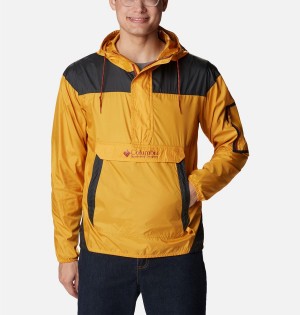 Columbia Challenger Men's Windbreaker Yellow | NZTWBC-961