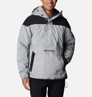 Columbia Challenger Remastered Pullover Insulated Men's Puffer Jacket Grey | HPYEGJ-351