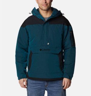 Columbia Challenger Remastered Pullover Insulated Men's Puffer Jacket Navy | RZAKSU-918