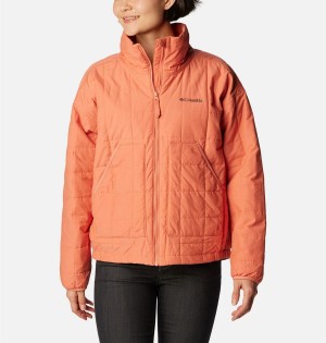 Columbia Chatfield Hill II Women's Puffer Jacket Coral | YNXARB-298