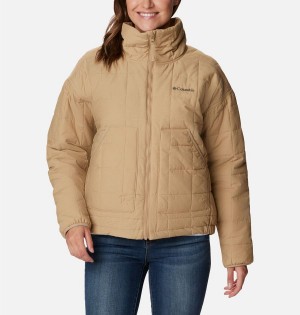 Columbia Chatfield Hill II Women's Puffer Jacket Yellow | HBCYZS-512