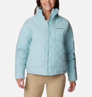 Columbia Chatfield Hill II Women's Puffer Jacket Turquoise | ZRLKID-061