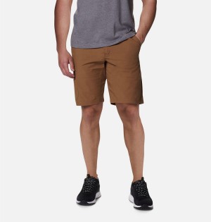 Columbia Cobble Creek Cargo Men's Shorts Brown | FOVECL-192