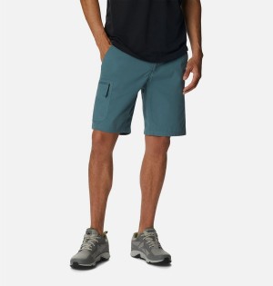 Columbia Cobble Creek Cargo Men's Shorts Blue | IWDZCS-254