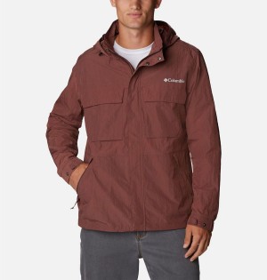 Columbia Coho River Jacket Men's Windbreaker Brown | LCZUTM-562