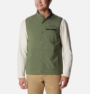 Columbia Coral Ridge Men's Vest Blue | QYNEAR-215