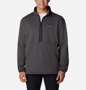 Columbia Coral Ridge Performance Midlayer Half Zip Fleece Men's Pullover Grey | LAGTFH-792