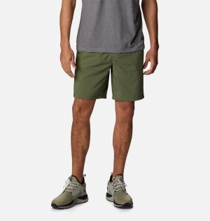 Columbia Coral Ridge Pull-On Men's Shorts Blue | ETGBYF-013