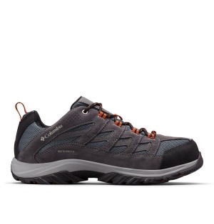 Columbia Crestwood Waterproof Men's Hiking Shoes Grey | VPRHXJ-538