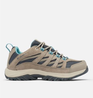 Columbia Crestwood Women's Hiking Shoes Brown | FQASRM-701