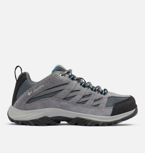 Columbia Crestwood Women's Hiking Shoes Grey | AKZDMB-490