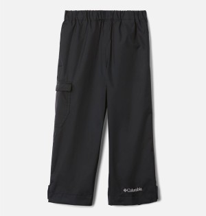 Columbia Cypress Brook II Rain Kids' Pants Black | JHQKTL-479