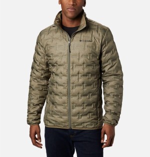 Columbia Delta Ridge Insulated Men's Puffer Jacket Green | SUZJAK-698