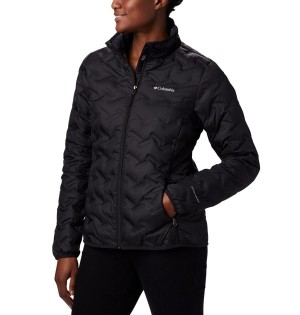 Columbia Delta Ridge Women's Puffer Jacket Black | OURAEJ-317