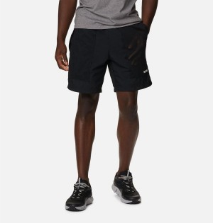 Columbia Deschutes Valley Reversible Men's Shorts Black | PJRGQL-809