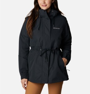 Columbia Drop Ridge Interchange Women's 3 In 1 Jackets Black | BGDCTR-183