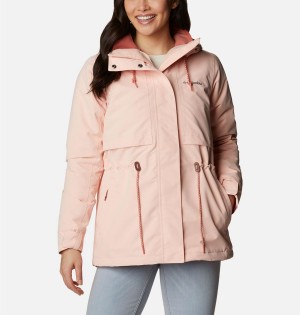 Columbia Drop Ridge Interchange Women's 3 In 1 Jackets Pink | VKCOUX-796