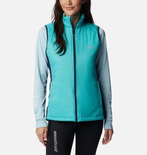 Columbia Endless Trail Running Women's Vest Turquoise | LTJEQF-814