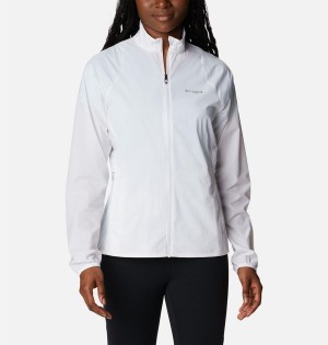 Columbia Endless Trail Wind Shell Jacket Women's Windbreaker White | KPBSTD-068