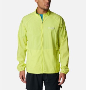 Columbia Endless Trail Wind Shell Jacket Men's Windbreaker Green | BZUVIN-935