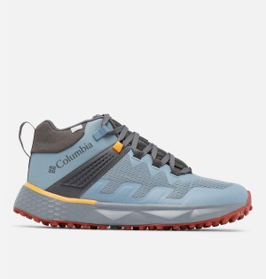 Columbia Facet 75 Mid OutDry Men's Sneakers Blue | FZDREU-730