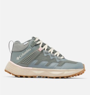 Columbia Facet 75 Mid OutDry Women's Sneakers Olive | HRIAFS-624