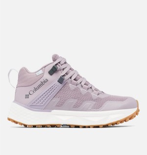 Columbia Facet 75 Mid OutDry Women's Sneakers Purple | QFZRWY-845