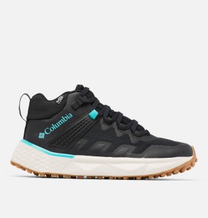 Columbia Facet 75 Mid OutDry Women's Sneakers Black | IADQOT-391