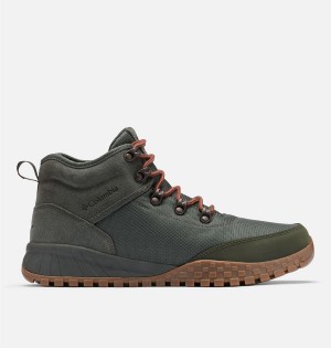 Columbia Fairbanks Mid Boot Men's Hiking Shoes Grey | TJKXNP-671