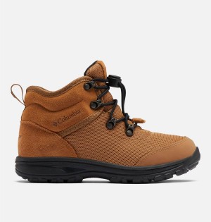 Columbia Fairbanks Mid Kids' Boots Brown | NQBILH-023