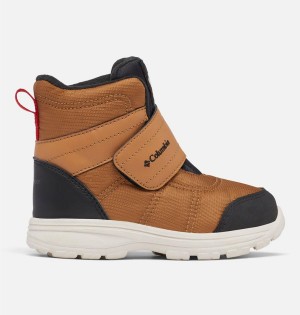 Columbia Fairbanks Omni Heat Kids' Boots Brown | JCSGPU-712