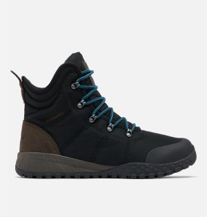 Columbia Fairbanks Omni Heat Men's Boots Black | FZCTVN-017