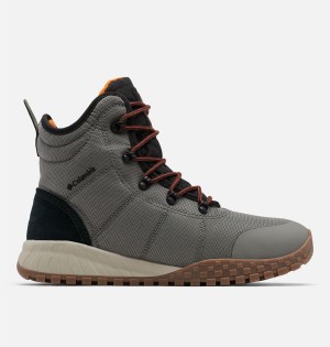 Columbia Fairbanks Omni Heat Men's Boots Grey | FBJNRX-705