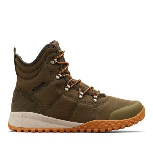 Columbia Fairbanks Omni Heat Men's Boots Olive | XUGBOL-973