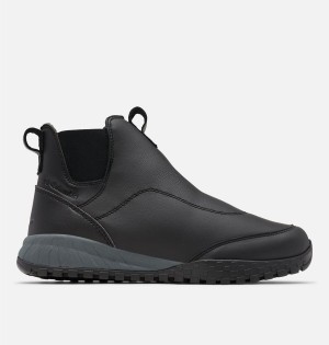 Columbia Fairbanks Rover Chelsea Men's Boots Black | YILKSW-391