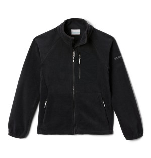 Columbia Fast Trek III Full Zip Fleece Kids' Jacket Black | FMEWDB-420