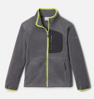 Columbia Fast Trek III Full Zip Kids' Fleece Grey | TVLSUD-642