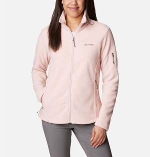 Columbia Fast Trek II Women's Fleece Jacket Pink | WLZADH-728