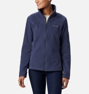 Columbia Fast Trek II Women's Fleece Jacket Navy | RXLDBJ-602