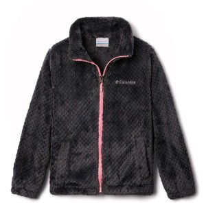 Columbia Fire Side Sherpa Kids' Jacket Grey | EZJGHK-623