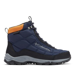 Columbia Firecamp Boot Men's Hiking Shoes Navy | BJVOFU-752