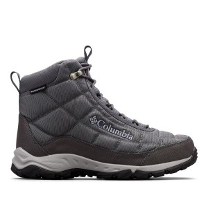 Columbia Firecamp Boot Men's Hiking Shoes Grey | ZGUNOB-839